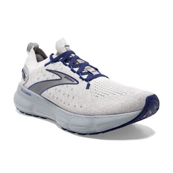 Brooks Glycerin StealthFit 20 Herren Laufschuh Oyster/Alloy/Blue Depths