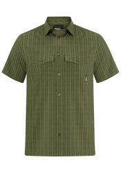 Jack Wolfskin Funktionshemd THOMPSON SHIRT MEN Dunkelgrün/Grün