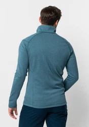 Jack Wolfskin Fleecejacke FORTBERG FZ Hellblau/Blau/Grau/Türkis