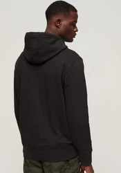 Superdry Sweatshirt CORE LOGO LOOSE HOOD trkis/royalblau/schwarz