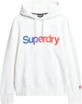 Superdry Sweatshirt CORE LOGO LOOSE HOOD blau/lila/rot/weiß