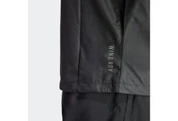 ADIDAS PERFORMANCE Sportjacke Own The Run Dunkelgrau/Hellgrau/Grau/Schwarz