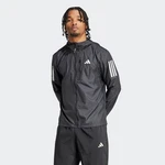 ADIDAS PERFORMANCE Sportjacke Own The Run Dunkelgrau/Hellgrau/Grau/Schwarz