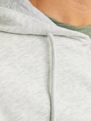 Jack & Jones Sweatjacke JJFOREST SWEAT ZIP HOOD Grau/Hellgrau/Khaki