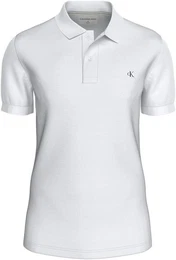 Poloshirt CK EMBRO BADGE SLIM POLO mit Logopatch