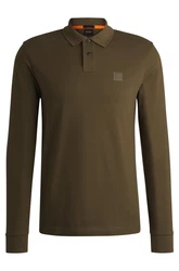 BOSS ORANGE Poloshirt Passerby Khaki/Braun/Grau