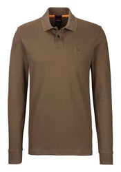 BOSS ORANGE Poloshirt Passerby Khaki/Braun/Grau