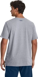 Under Armour T-Shirt UA M BRANDED GEL STACK SS Stahl Hellmelange