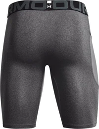 Laufshorts UA HG ARMOUR LNG SHORTS CARBON HEATHER
