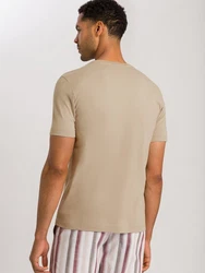 Hanro T-Shirt Living Shirts Khaki/Braun