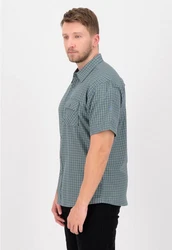 DEPROC Active Outdoorhemd COPPER NEW CS Grün/Grau/Türkis