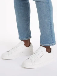 Tommy Jeans Sneaker TJM LEATHER LOW CUPSOLE weiß