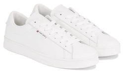 Tommy Jeans Sneaker TJM LEATHER LOW CUPSOLE weiß