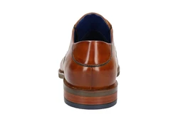 bugatti Herren Business Schnürschuh 311-AJY01-1100-6300 Braun/Hellblau/Orange/Beige/Rot