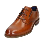 bugatti Herren Business Schnürschuh 311-AJY01-1100-6300 Braun/Hellblau/Orange/Beige/Rot