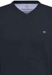FYNCH-HATTON Strickpullover SFPK211 Dunkelblau/Blau/Hellblau