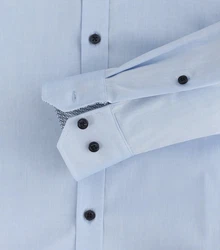 VENTI CASAMODA Businesshemd Body Fit Kentkragen Hellblau/Blau