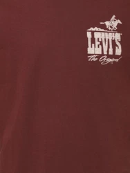 Levi's T-Shirt Braun/Dunkelrot/Bordeaux/Rot
