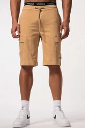 STHUGE Bermudas Cargo-Bermuda FLEXLASTIC Beige/Khaki/Braun
