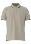 SELECTED HOMME Poloshirt 'SLHDante' Khaki/Beige/Braun
