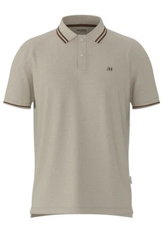 SELECTED HOMME Poloshirt 'SLHDante' Khaki/Beige/Braun
