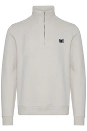 Troyer CFSebastian 0130 halfzip sweatshirt Basic Troyer mit Logostickerei