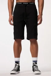 STHUGE Bermudas Cargo-Bermuda FLEXLASTIC Schwarz