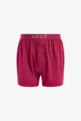 Next Loose-Fit Boxershorts aus Baumwolle (4-St) Mischfarben/Türkis/Grün/Dunkelgrün