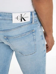 Calvin Klein Jeans SLIM Slim-fit-Jeans 5-Pocket Form Hellblau/Blau