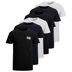 Jack & Jones T-Shirt JJECORP LOGO TEE Dunkelblau/Schwarz/Blau