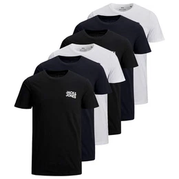T-Shirt Herren T-Shirt, 6er Pack - JJECORP LOGO TEE