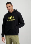 Alpha Industries Hoodie Basic Neon Print (1-tlg) Neon