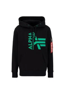 Alpha Industries Hoodie Half Logo Foam Hoodie