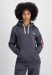 Alpha Industries Hoodie EMB Dunkelblau/Dunkelgrau/Blau/Hellgrau/Grau