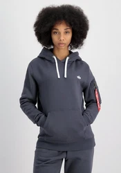 Alpha Industries Hoodie EMB Dunkelblau/Dunkelgrau/Blau/Hellgrau/Grau