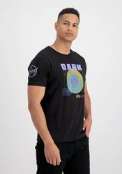 Alpha Industries T-Shirt Dark Side Dunkelblau