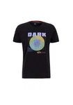 Alpha Industries T-Shirt Dark Side Dunkelblau
