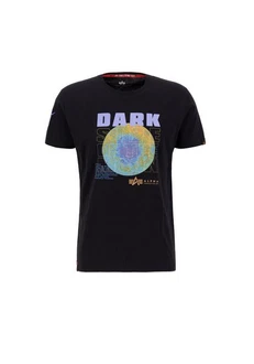 Alpha Industries T-Shirt Dark Side Dunkelblau Alpha Industries T-Shirt Dark Side Dunkelblau