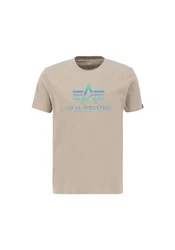 Alpha Industries T-Shirt Basic T Rainbow Reflective Khaki/Braun/Hellgrau/Beige/Gelb