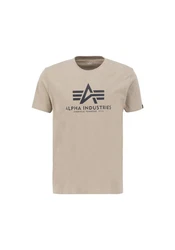 Alpha Industries T-Shirt Basic T Rainbow Reflective Khaki/Braun/Hellgrau/Beige/Gelb