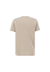 Alpha Industries T-Shirt Basic T Rainbow Reflective Khaki/Braun/Hellgrau/Beige/Gelb