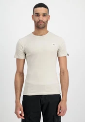 Alpha Industries Men X-Fit Rib T-Shirt Khaki/Beige