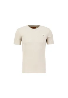 Alpha Industries Men X-Fit Rib T-Shirt Khaki/Beige