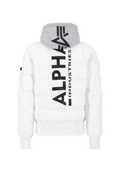 Alpha Industries Bomberjacke Men (Bomber Jackets) Weiß/Creme
