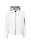 Alpha Industries Bomberjacke Men (Bomber Jackets) Weiß/Creme