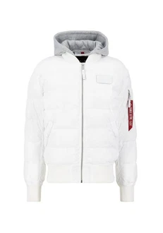 Alpha Industries Bomberjacke Men (Bomber Jackets) Weiß/Creme