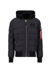 Alpha Industries Bomberjacke Men (Bomber Jackets) Schwarz/Grau/Dunkelgrau