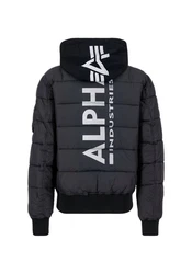 Alpha Industries Bomberjacke Men (Bomber Jackets) Schwarz/Grau/Dunkelgrau