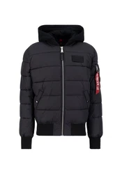 Alpha Industries Bomberjacke Men (Bomber Jackets) Schwarz/Grau/Dunkelgrau
