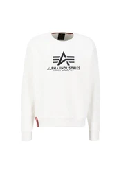 Alpha Industries Sweatshirt Basic OS Weiß